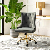 Adega Velvet Adjustable Office Chair