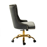Adega Velvet Adjustable Office Chair