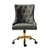 Adega Velvet Adjustable Office Chair