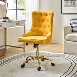 Adega Velvet Adjustable Office Chair