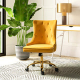 Adega Velvet Adjustable Office Chair