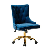Adega Velvet Adjustable Office Chair
