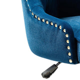 Adega Velvet Adjustable Office Chair