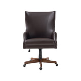 Caesar Classic Modern Office Chair with Elegant Copper Nailheads