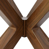 Oliver 39" Modern Round Glass Dining Table