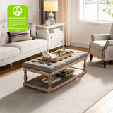 Isaak Upholstered Storage Ottoman
