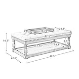 Isaak Upholstered Storage Ottoman