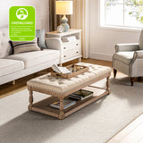 Isaak Upholstered Storage Ottoman