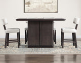 Oakley 60" Counter Storage Table, Black