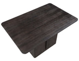 Oakley 60" Counter Storage Table, Black
