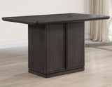 Oakley 60" Counter Storage Table, Black
