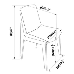 Crystal Dining Chair (Set of 2)