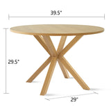 Oliver 39" Modern Round Dining Table
