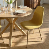 Oliver & Oslo 39" Round Dining Table Set for 4 (5-Piece)