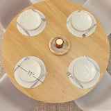 Oliver & Oslo 39" Round Dining Table Set for 4 (5-Piece)