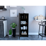 Catalano Pantry , Single Door Cabinet, Four Interior Shelves