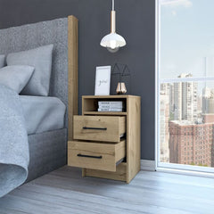 Bianco Nightstand, Two Drawers