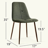 Oslo Modern Upholstered Dining Chair (Set of 8)