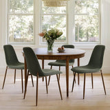 Oslo Modern Upholstered Dining Chair (Set of 4)