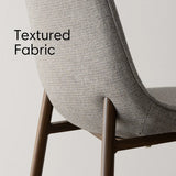 Oslo Modern Upholstered Dining Chair (Set of 4)