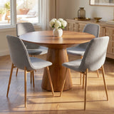 Oslo Modern Upholstered Dining Chair (Set of 4)