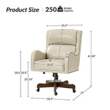 Otto Executive Task Chair with Adjustable Seat Height and Tilt Mechanism