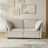 Harmetrix Oversized Soft Sectional Couch with Storage