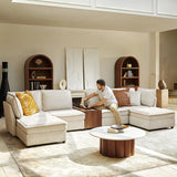 Harmetrix Oversized Soft Sectional Couch with Storage