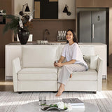 Harmetrix Oversized Soft Sectional Couch with Storage