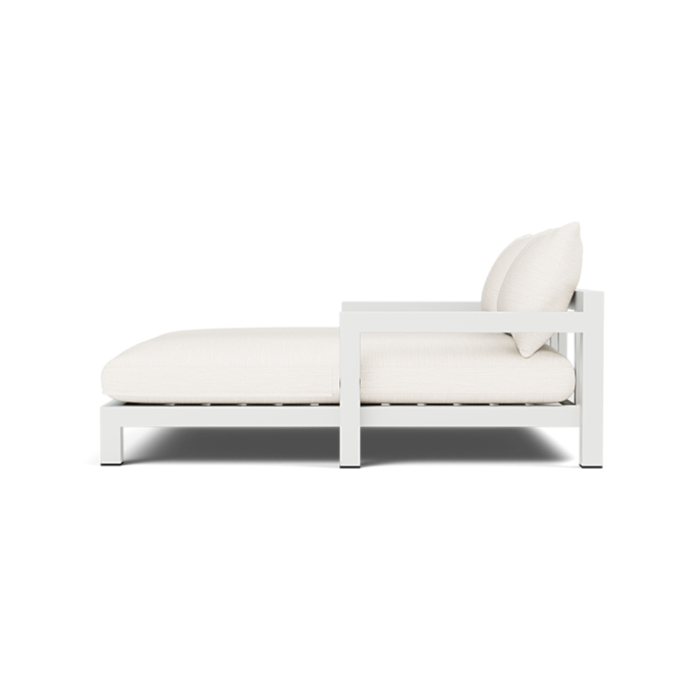 Pacific Aluminum Daybed (Aluminum White / Panama Blanco / Batyline White)