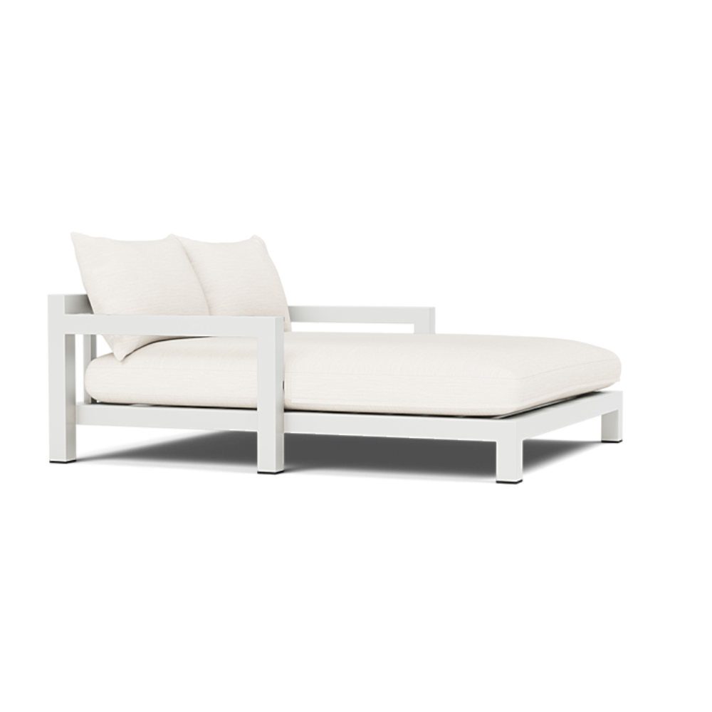 Pacific Aluminum Daybed (Aluminum White / Panama Blanco / Batyline White)