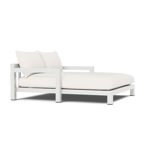 Pacific Aluminum Daybed (Aluminum White / Panama Blanco / Batyline White)