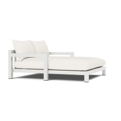 Pacific Aluminum Daybed (Aluminum White / Panama Blanco / Batyline White)