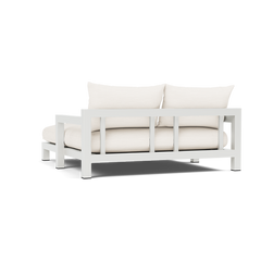 Pacific Aluminum Daybed (Aluminum White / Panama Blanco / Batyline White)