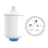 Connect RO System to Refrigerator - Waterdrop PMT Small Water Pressure Tank for Smart Reverse Osmosis, with 1/4" Water Tubing