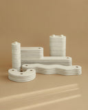 POLKU separate | long curly | birch