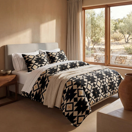 High Desert Chenille Jacquard  Bedding Set