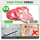 Vacuum Sealer Bags - Universal Air Vac Sealing Bags (2 Rolls, 20’ Ft. Total Length)