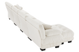 CLOUDIES 173" Sofa 4 Seater with 1 Ottoman