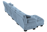 CLOUDIES 173" Sofa 4 Seater with 1 Ottoman