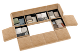 PERTH 142" Sofa 4 Seater with 2 Ottoman