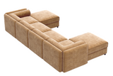 PERTH 142" Sofa 4 Seater with 2 Ottoman