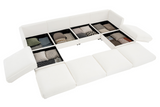 PERTH 142" Sofa 4 Seater with 2 Ottoman