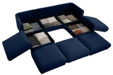 PERTH 109" Sofa 3 Seater with 2 Ottoman