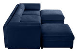 PERTH 109" Sofa 3 Seater with 2 Ottoman