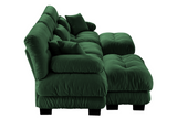 CLOUDIES 134" Sofa 3 Seater with 2 Ottoman