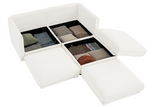 HARMONY 75" Loveseat 1 Ottoman