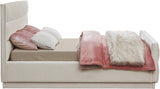 Paxton Chenille Fabric Queen Bed - Luxurious Cozy Design with Tufted Headboard for Elegant Bedrooms