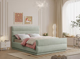 Paxton Chenille Fabric Bed - Elevate Your Bedroom with Cozy Sophistication and Timeless Elegance