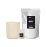 Petite Ceramic Sand Wax Set